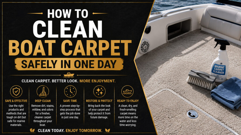 How to Clean Boat Carpet Safely