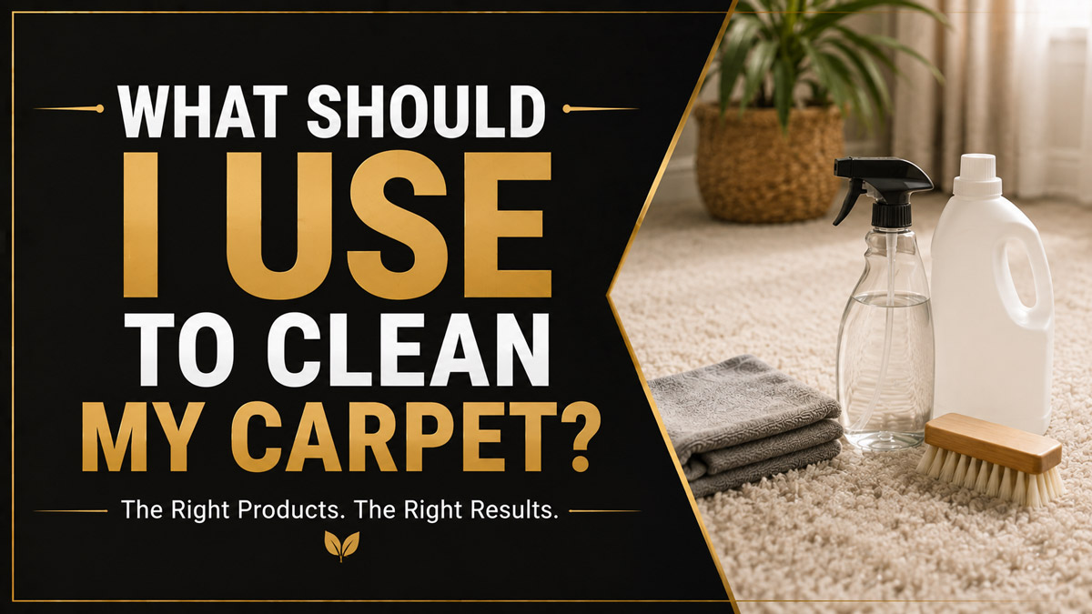 What Should I Use to Clean My Carpet