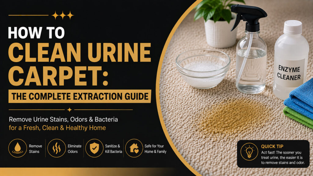 How To Clean Urine Carpet