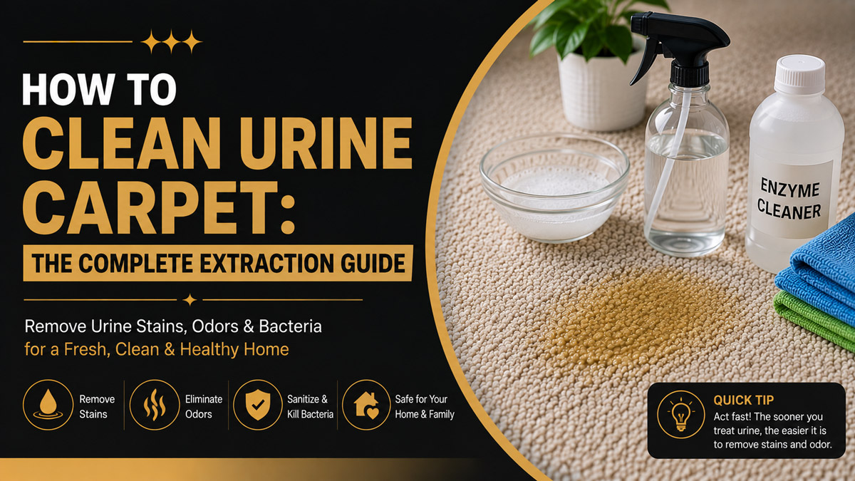 How To Clean Urine Carpet