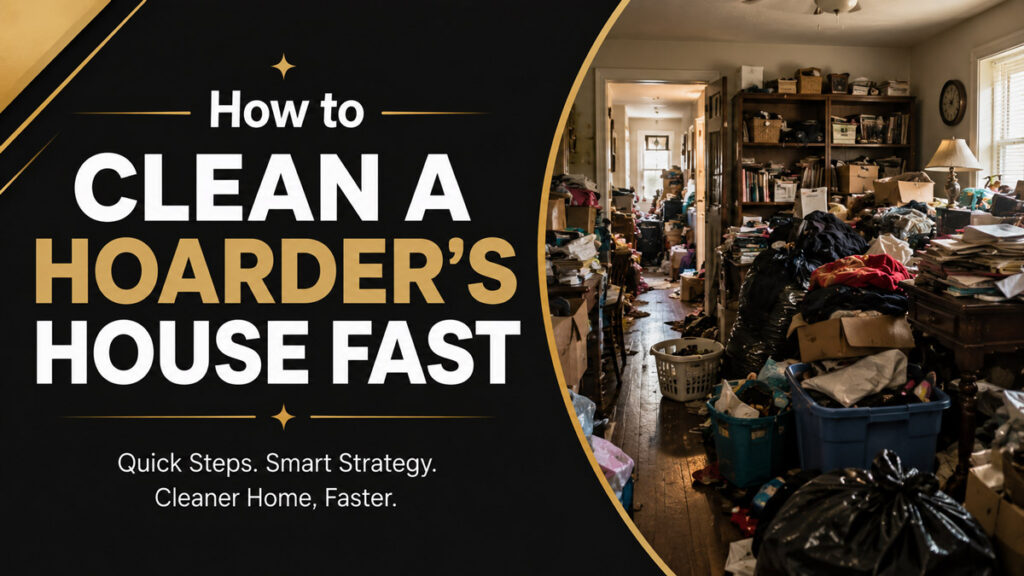 How to Clean a Hoarder's House Fast