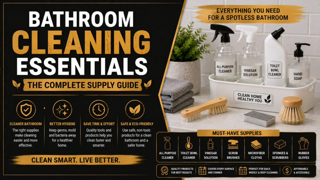 Bathroom Cleaning Essentials