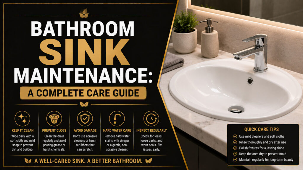 Bathroom Sink Maintenance