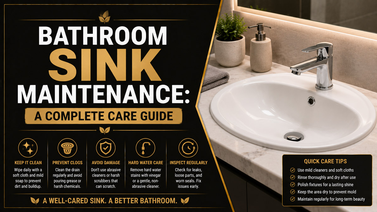 Bathroom Sink Maintenance