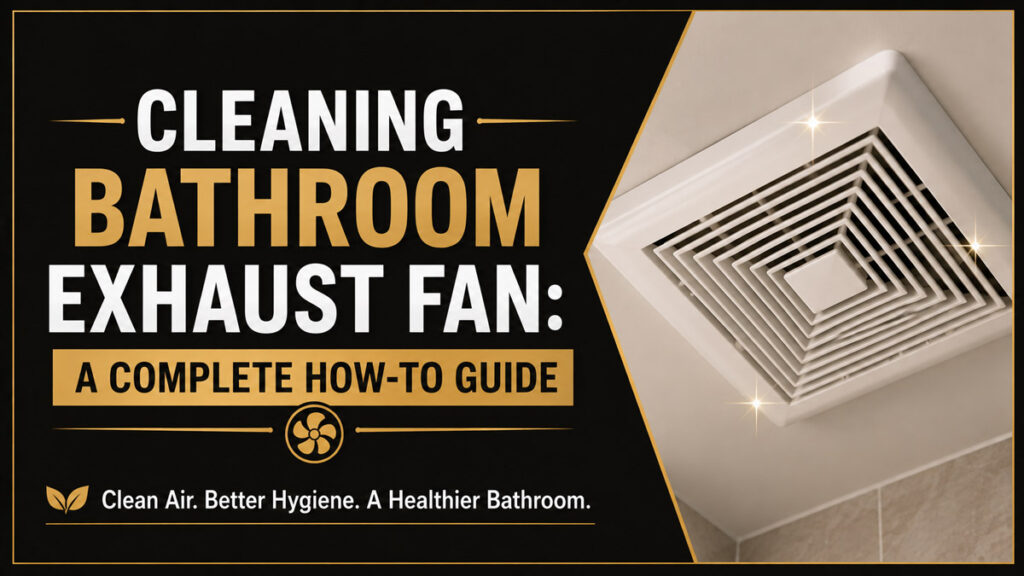 Cleaning Bathroom Exhaust Fan