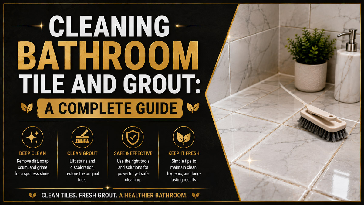 Cleaning Bathroom Tile and Grout