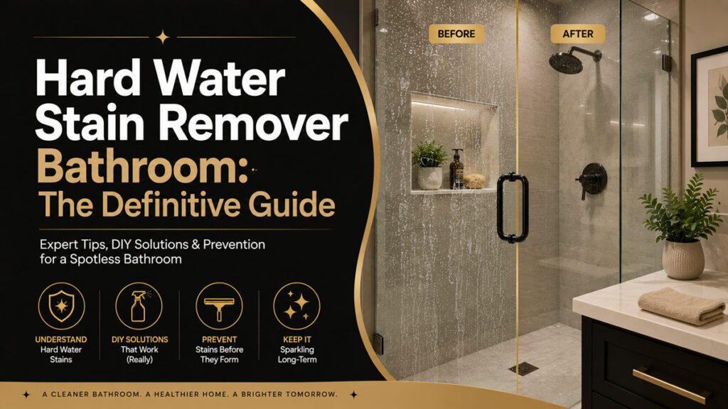 Hard Water Stain Remover Bathroom