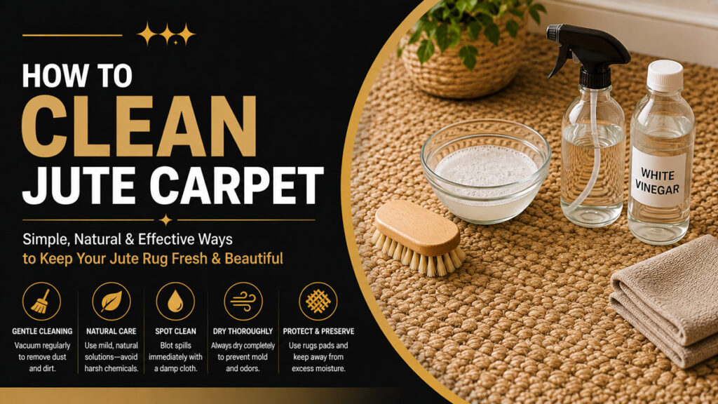 How To Clean Jute Carpet