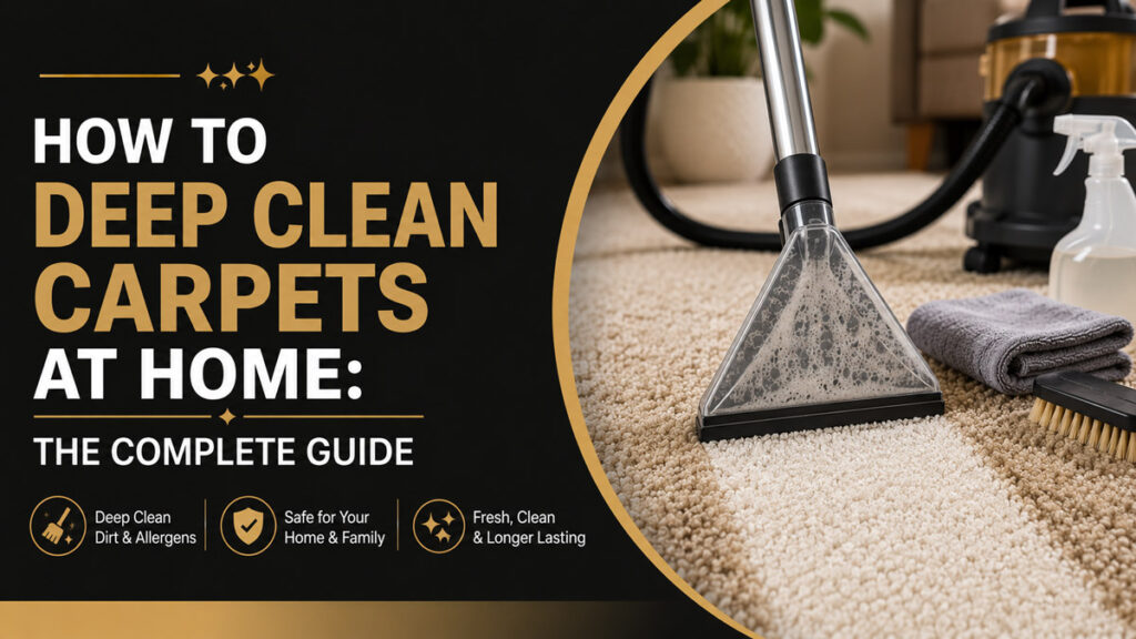 How To Deep Clean Carpets At Home