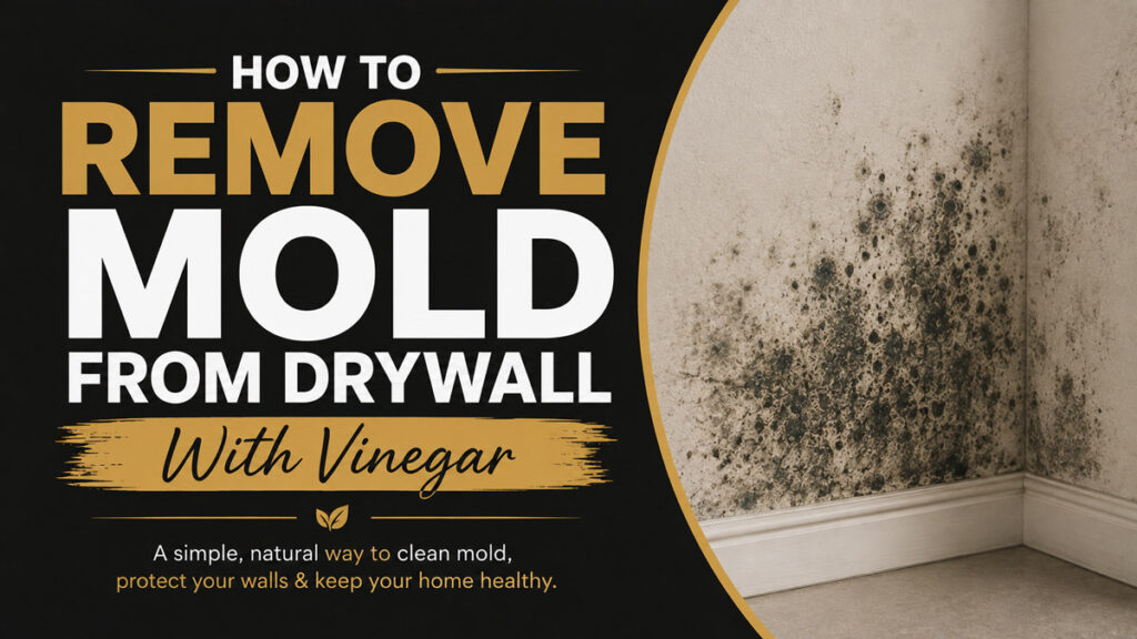 How To Remove Mold From Drywall With Vinegar