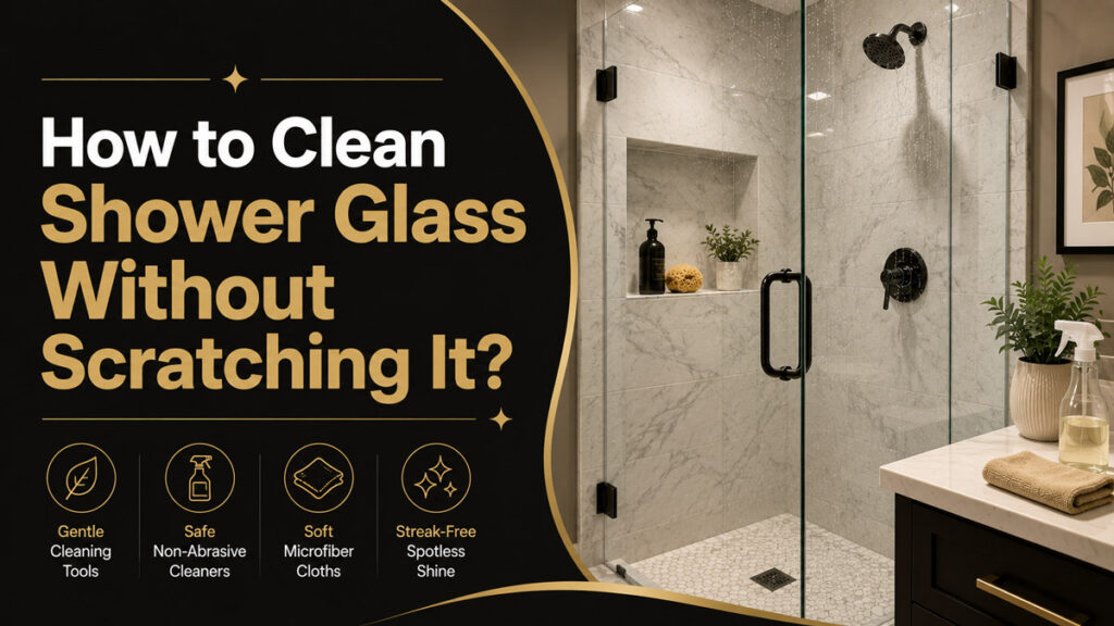 How to Clean Shower Glass Without Scratching It