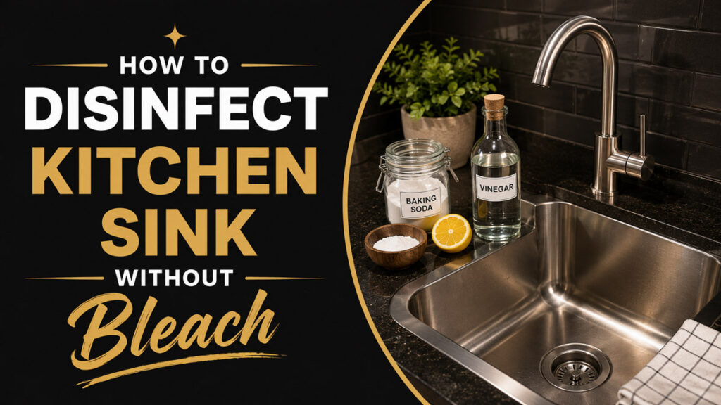 How to Disinfect Kitchen Sink Without Bleach