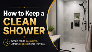 How to Keep a Clean Shower
