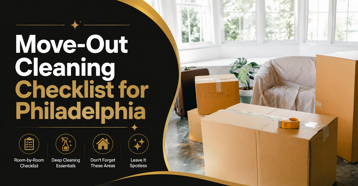 Move-Out Cleaning Checklist for Philadelphia