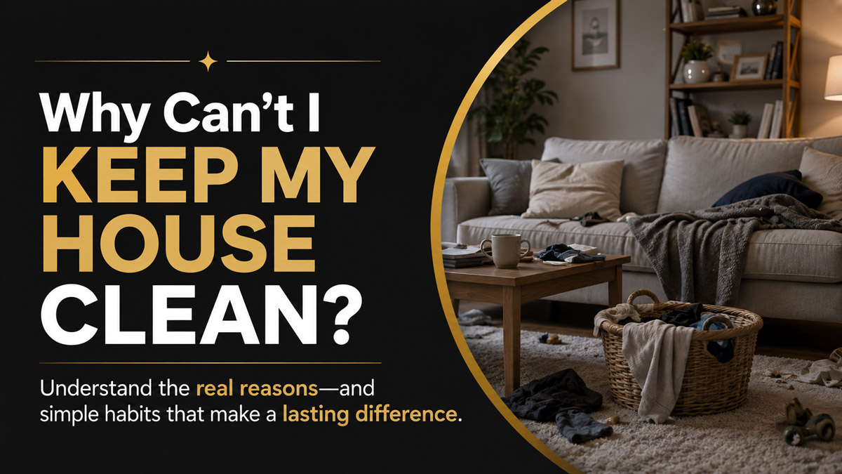 Why Can't I Keep My House Clean