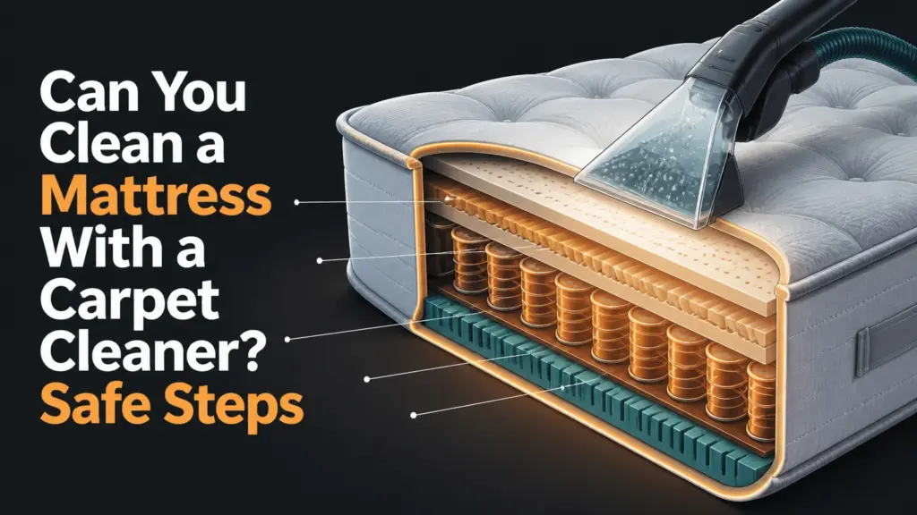 can you clean a mattress with a carpet cleaner