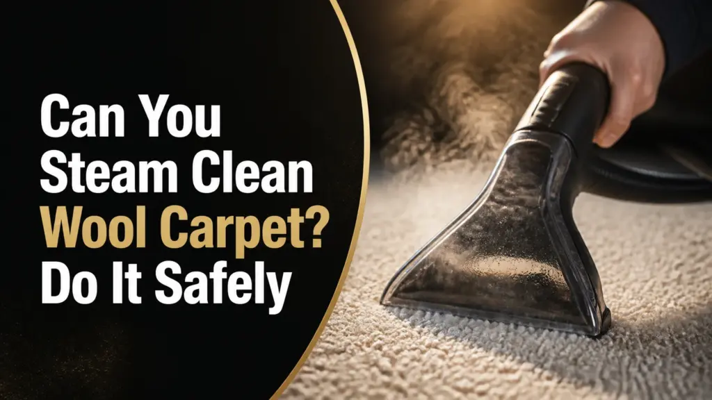 can you steam clean wool carpet