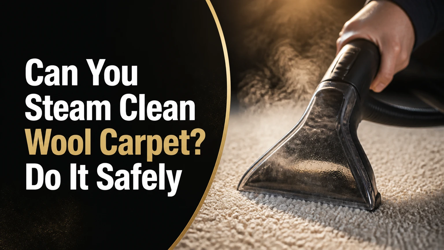 can you steam clean wool carpet