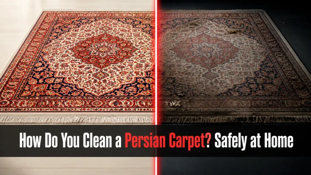 how do you clean a persian carpet