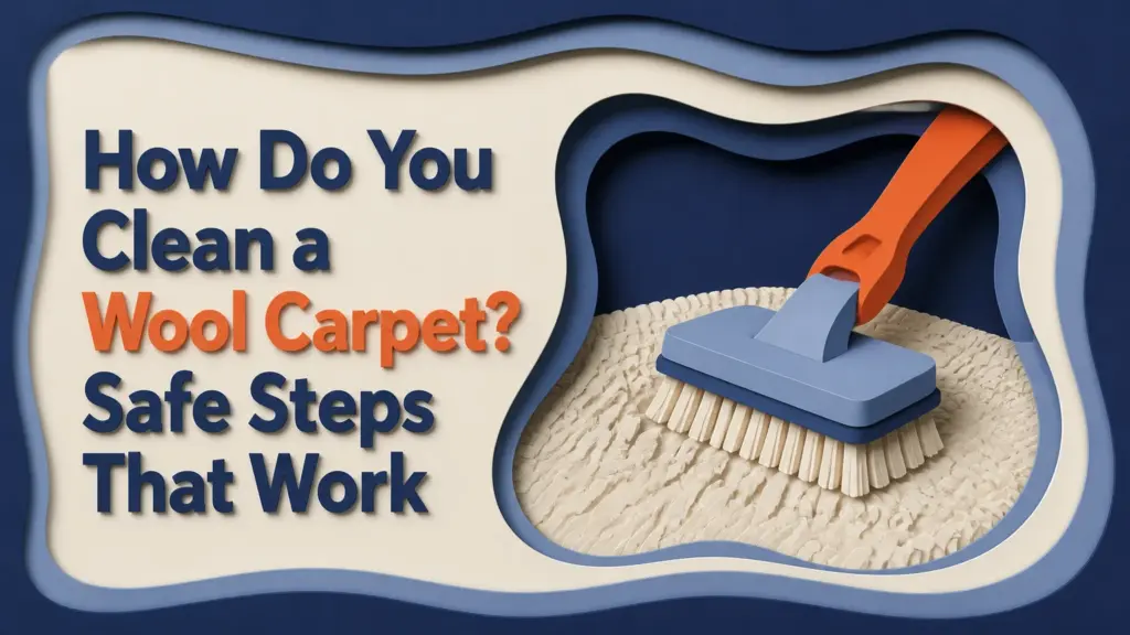 how do you clean a wool carpet