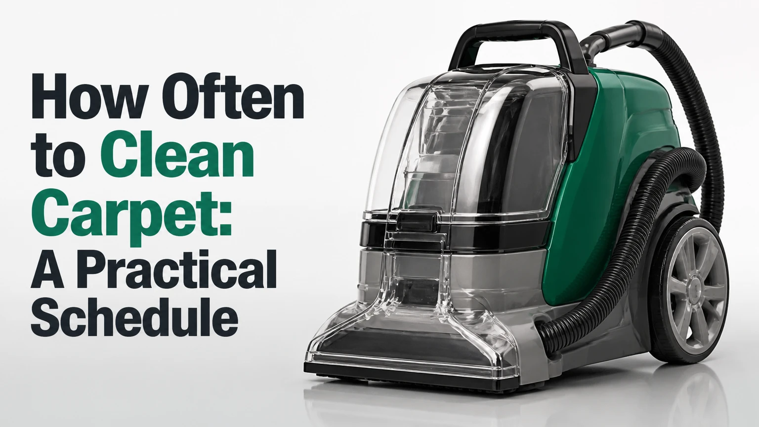 how often to clean carpet