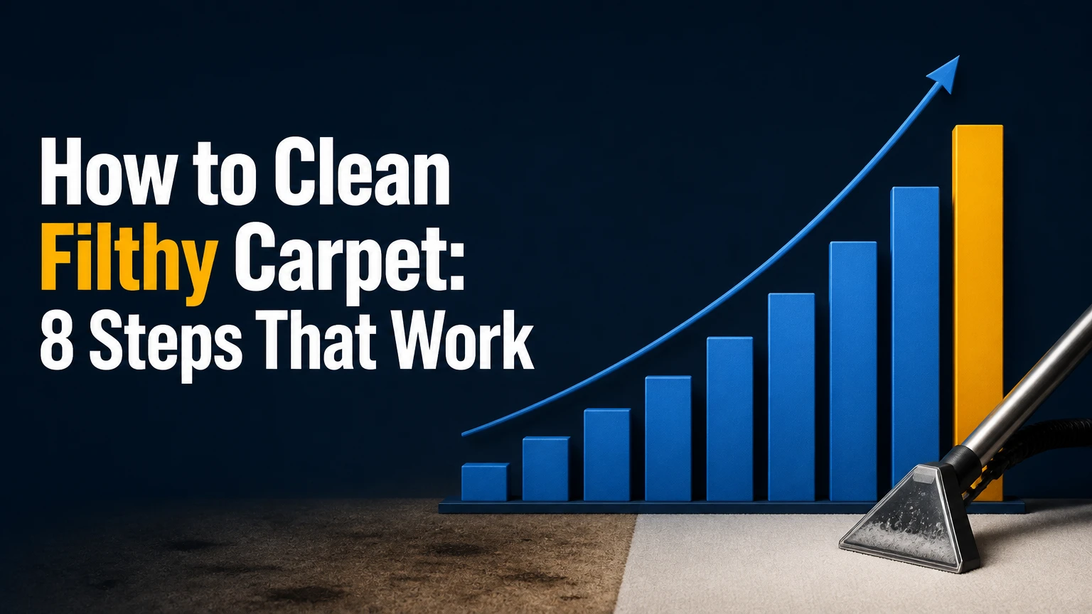 how to clean filthy carpet