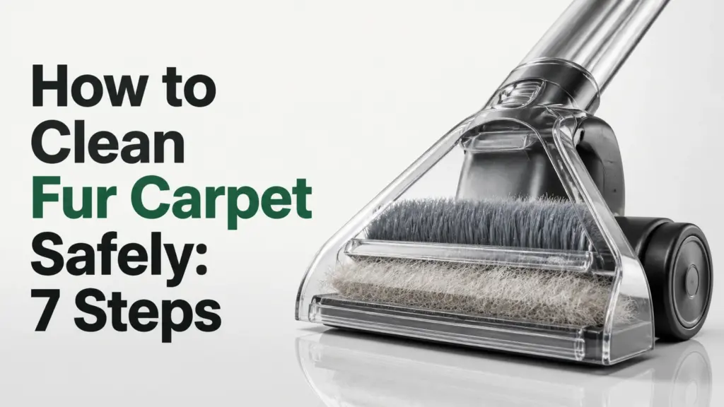 how to clean fur carpet