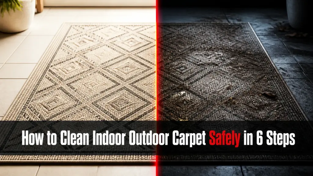 how to clean indoor outdoor carpet