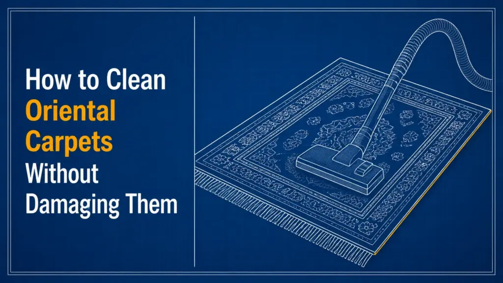 how to clean oriental carpets