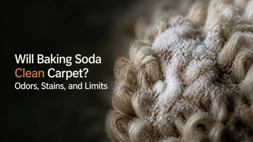 will baking soda clean carpet