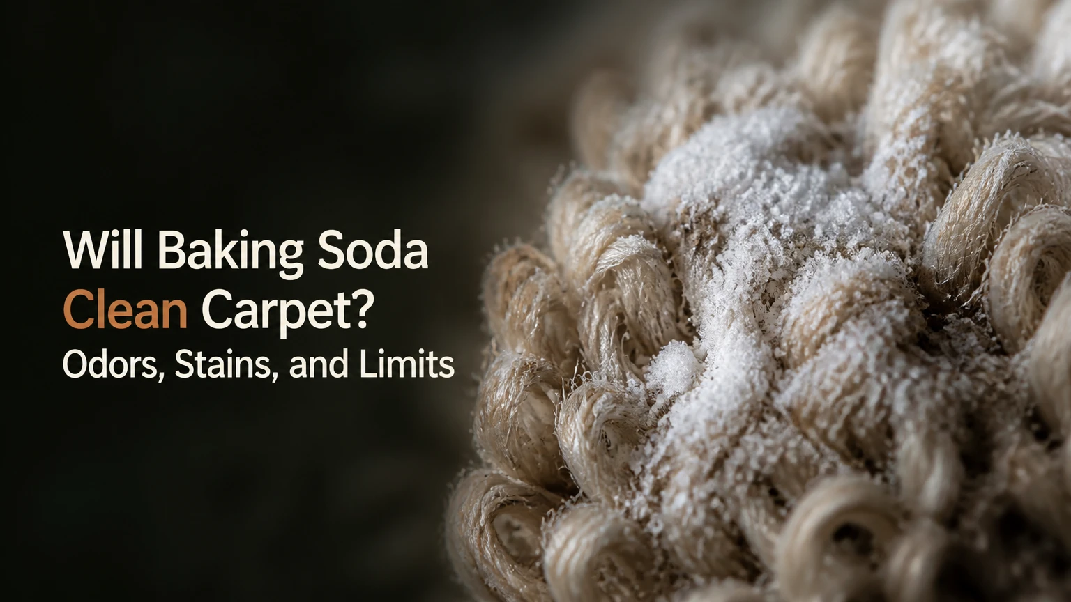 will baking soda clean carpet